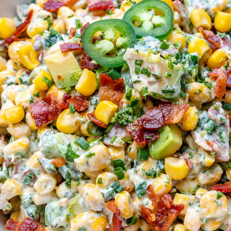 Creamy Avocado Corn Salad Clean Food Crush