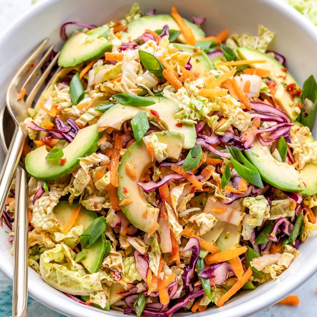 Thai Inspired Avocado Salad Clean Food Crush