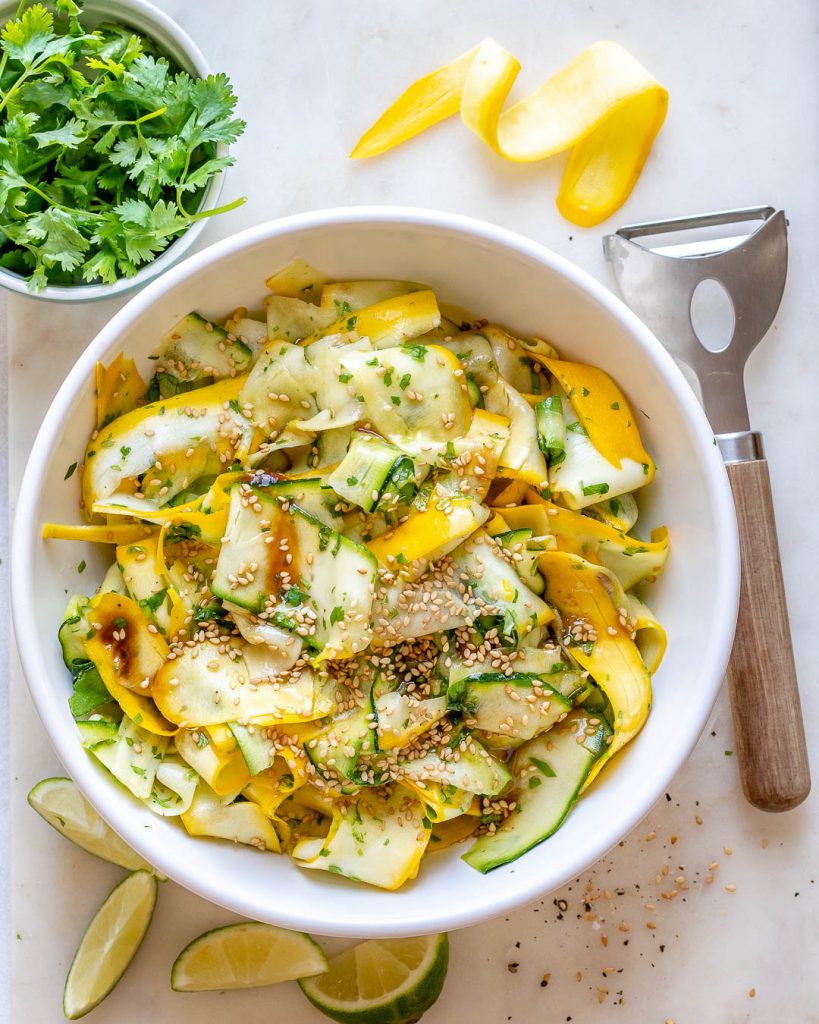 Marinated Zucchini Salad