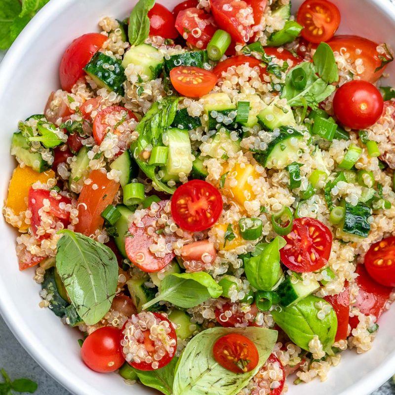 Quinoa Chopped Salad | Clean Food Crush