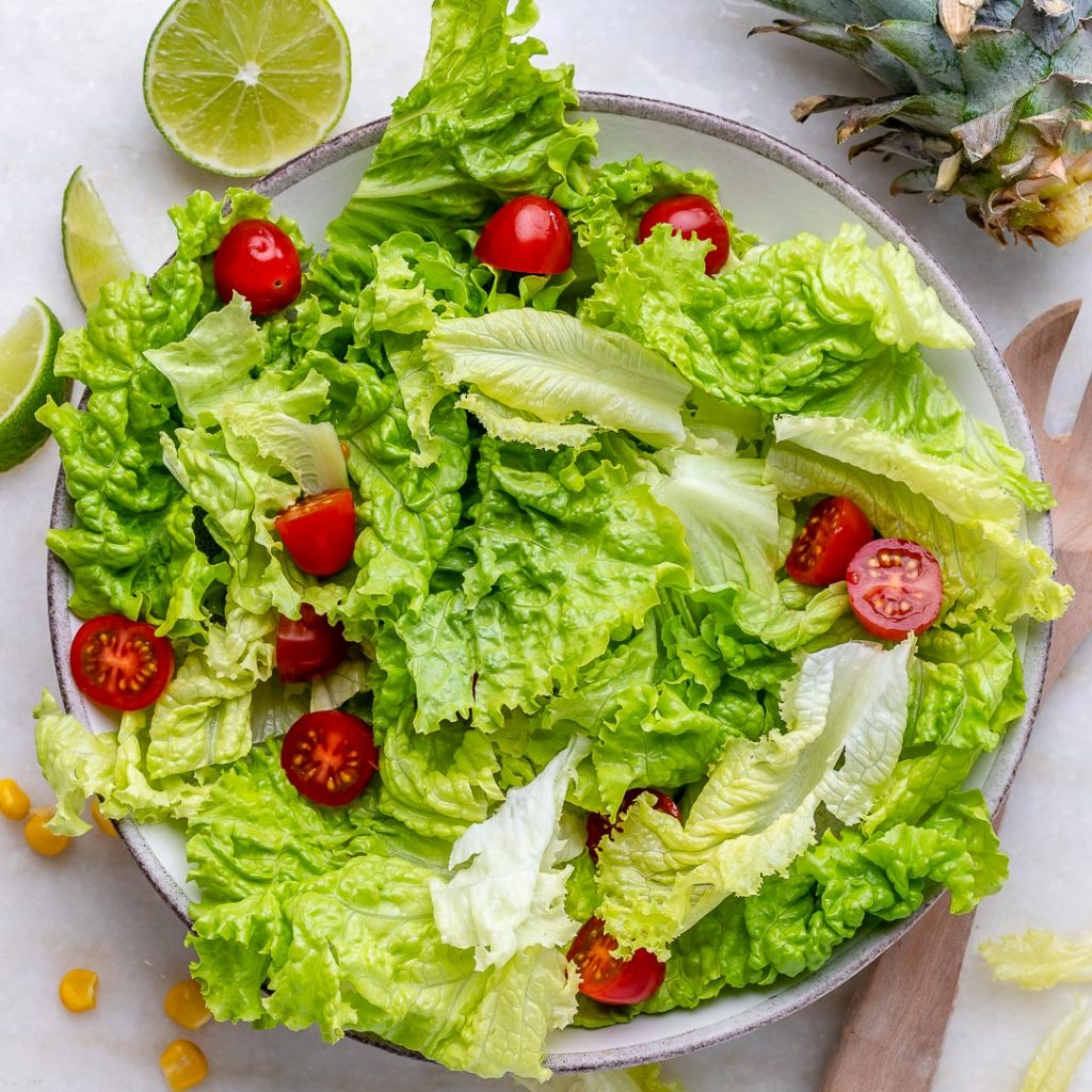Pineapple + Shrimp Salad | Clean Food Crush