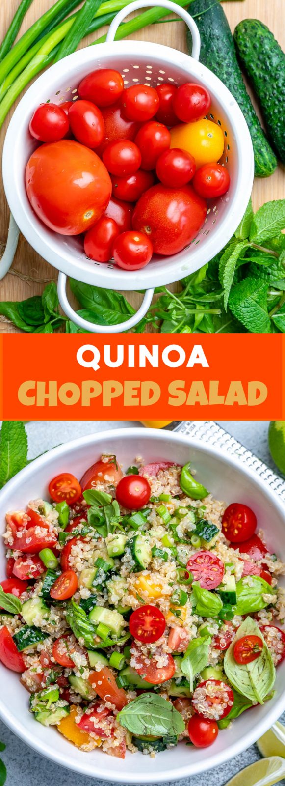 Quinoa Chopped Salad | Clean Food Crush