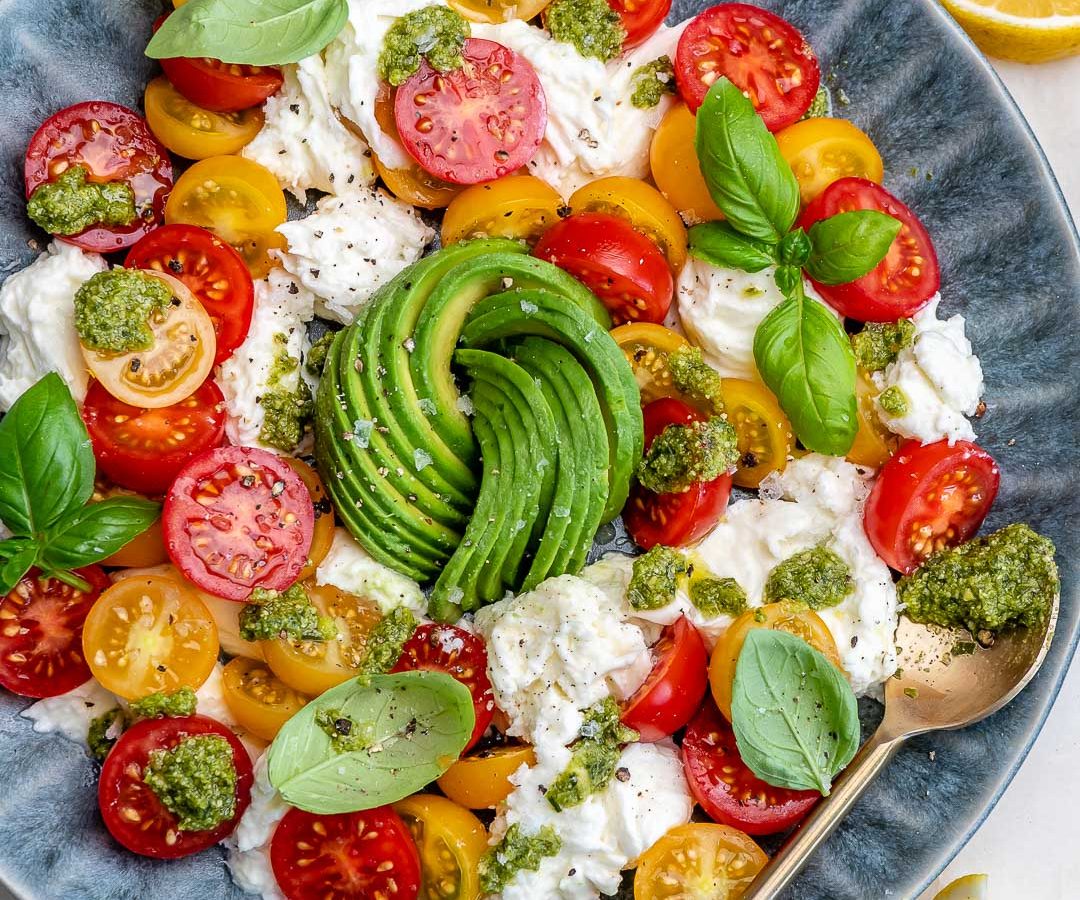 Avocado Caprese Salad