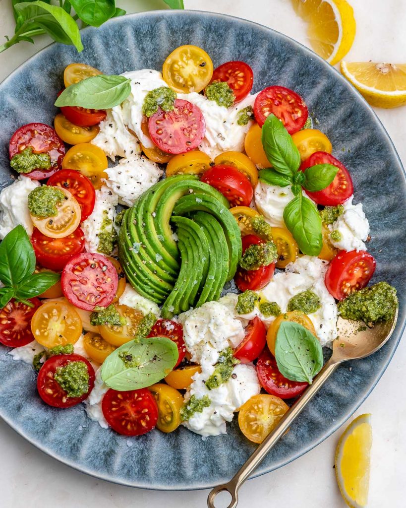 Avocado Caprese Salad