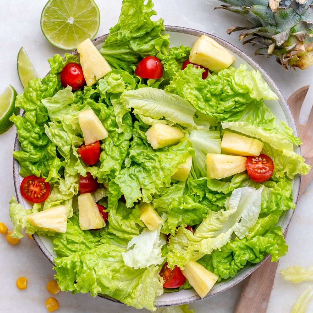 Pineapple + Shrimp Salad | Clean Food Crush