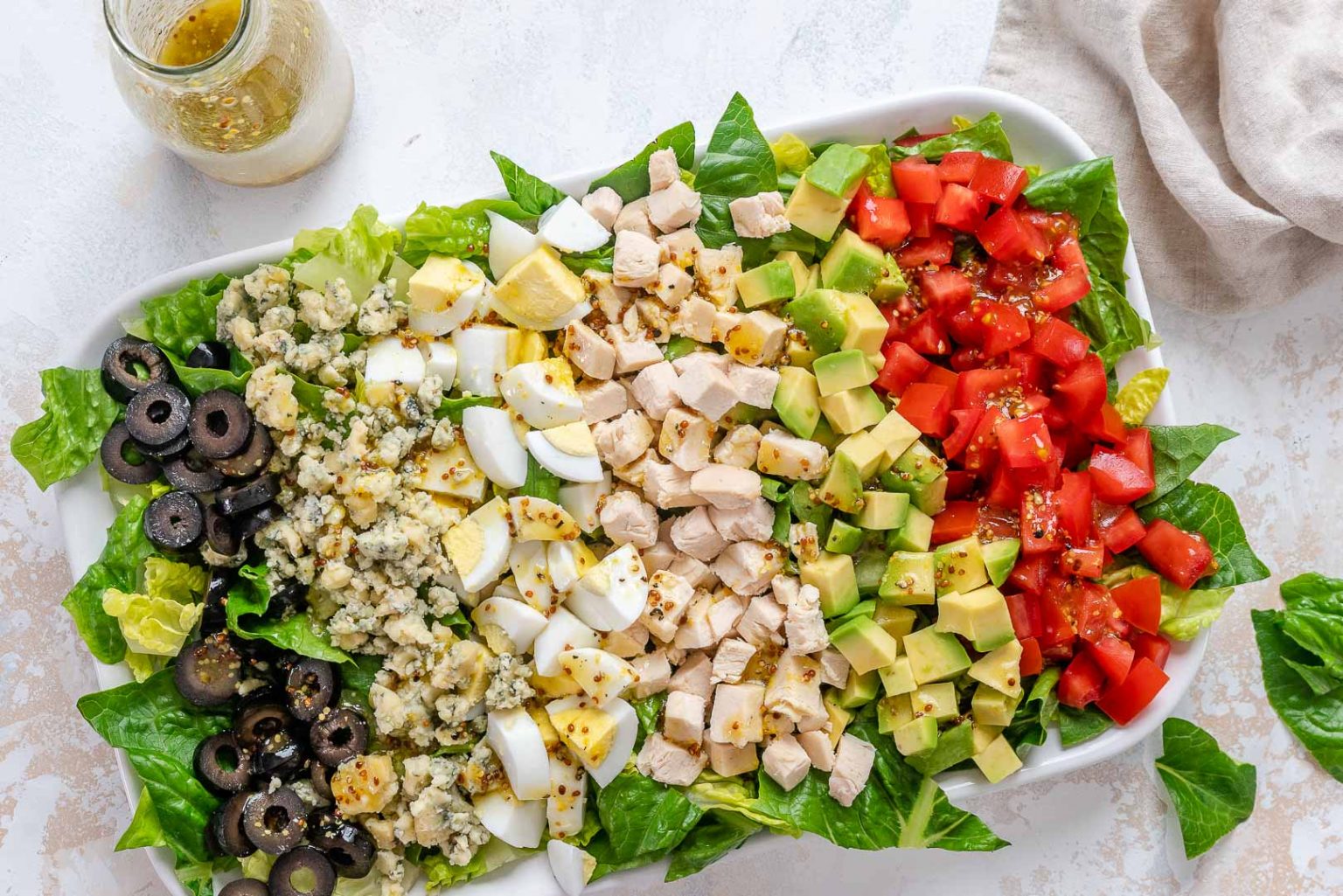 Loaded Cobb Salad | Clean Food Crush