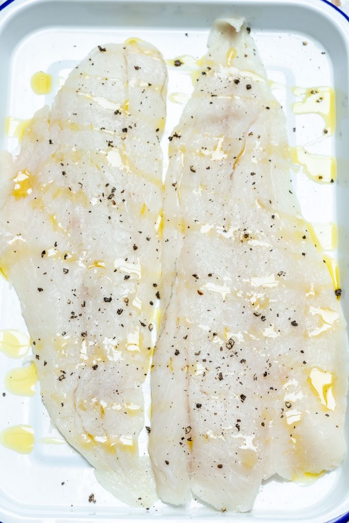 Super Quick Cod + Cherry Tomato Bake | Clean Food Crush