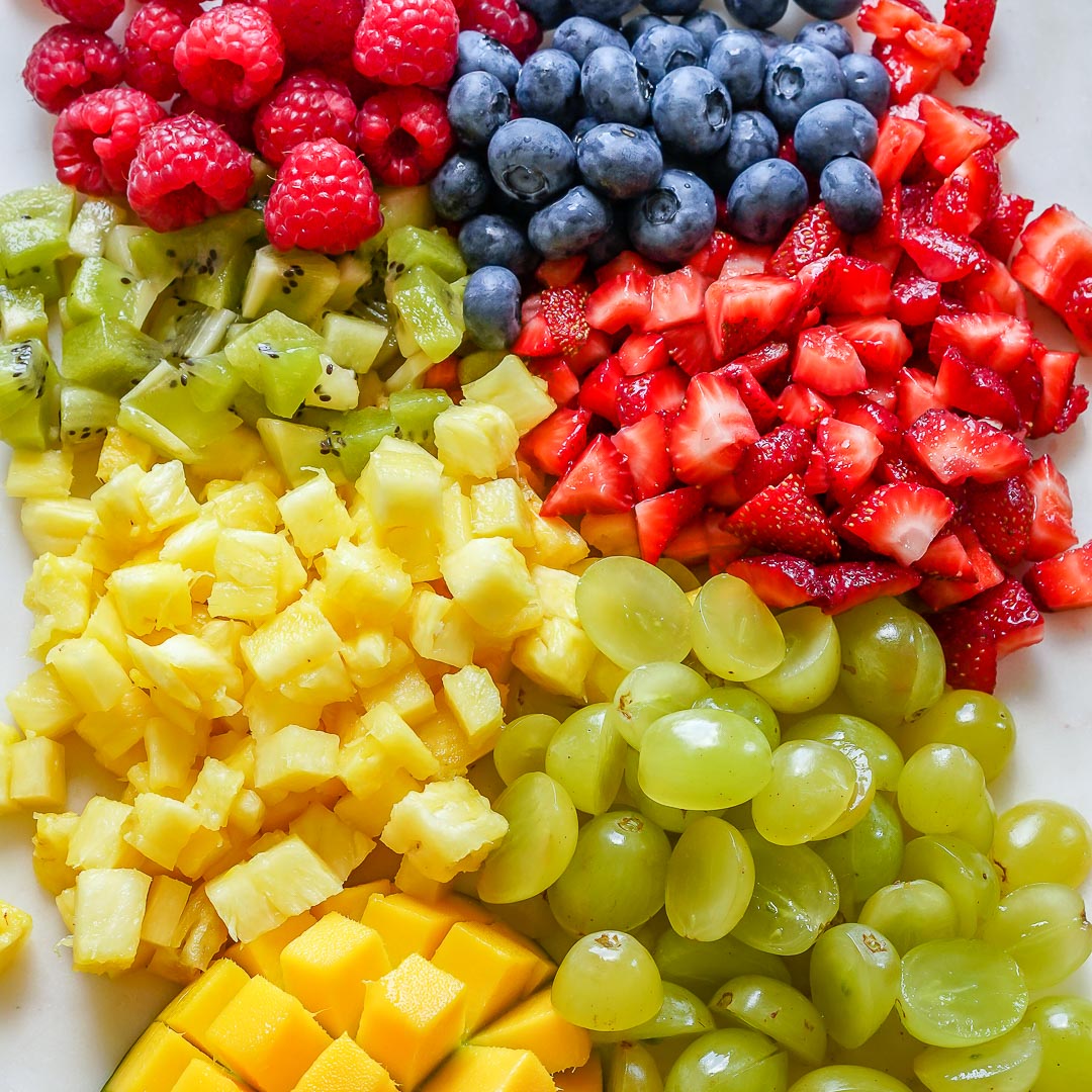 7 Layer Fresh Fruit Salad