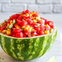 Watermelon + Corn Salsa