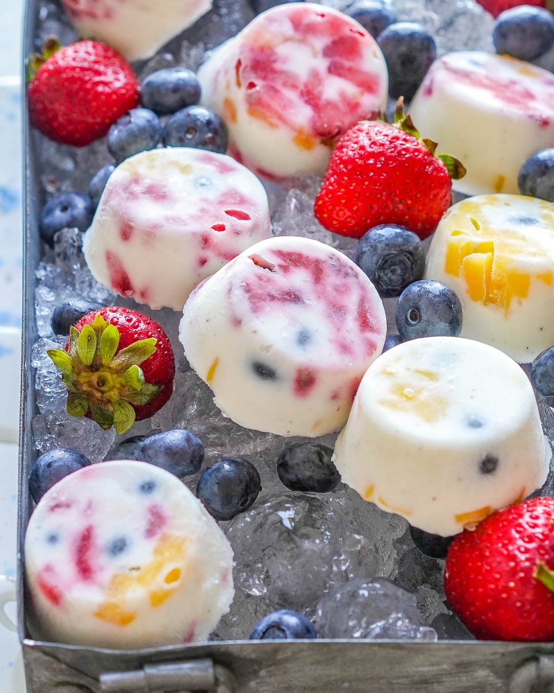Healthy Snacks for Kids: Frozen Yogurt Cups Recipe 🍓 
