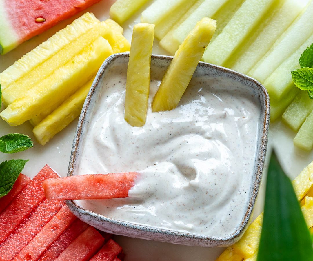 Fruit Fries + Yogurt Dip