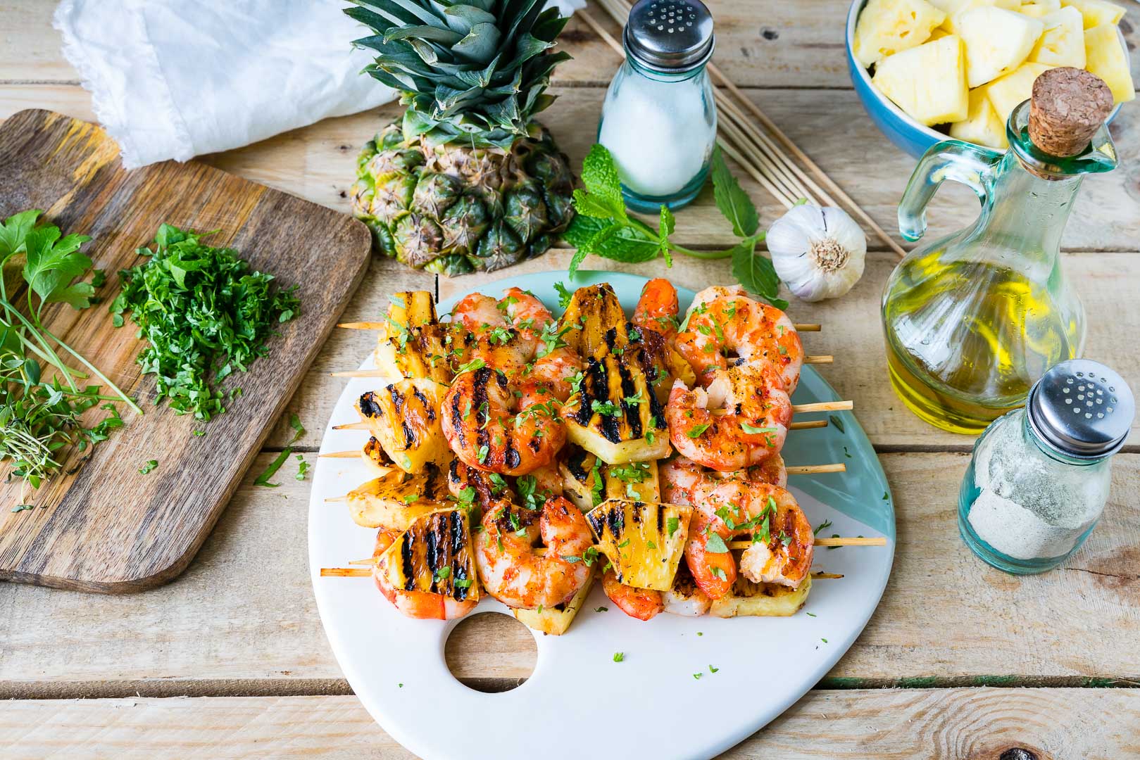 Grilled Garlic Herb Shrimp Skewers | LaptrinhX / News
