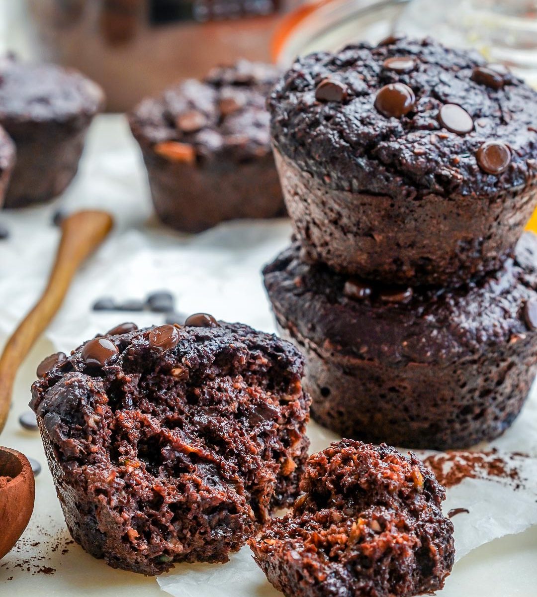 Chocolate zucchini deals muffins