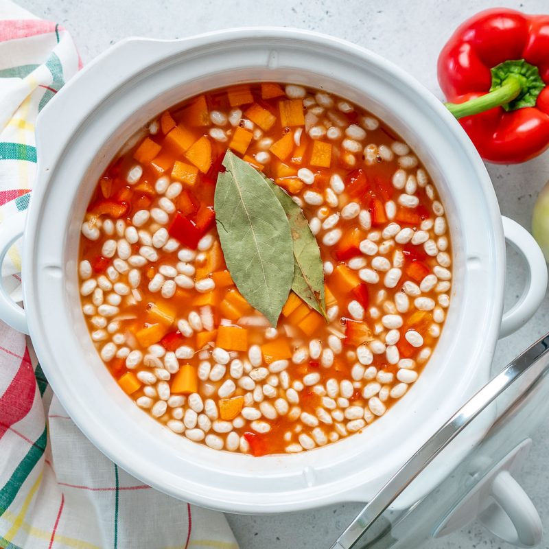 Healthier Crockpot ‘Baked’ Beans Clean Food Crush