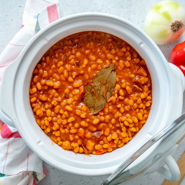 Healthier Crockpot ‘Baked’ Beans Clean Food Crush