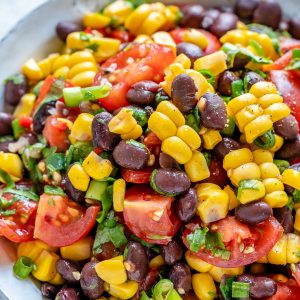 Black Bean Pico De Gallo | Clean Food Crush