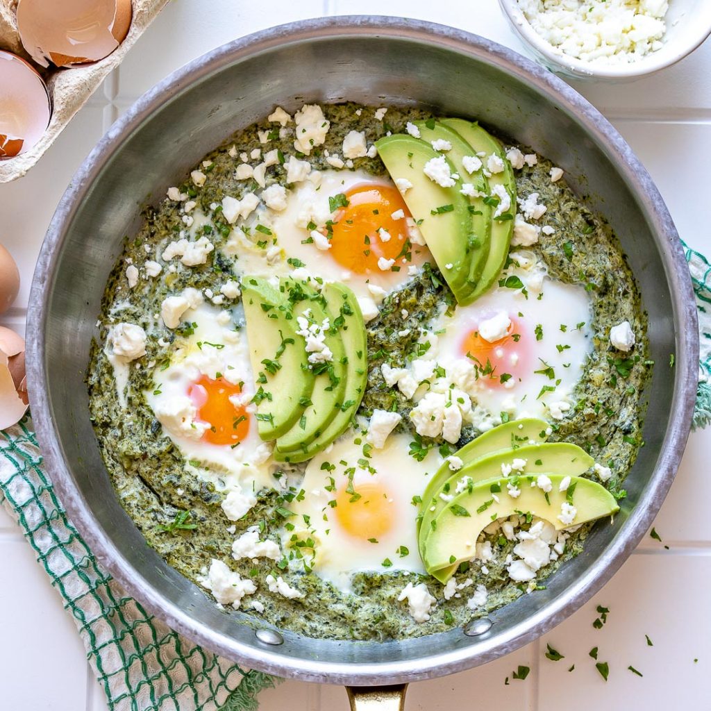 CFC Creamy Green Shakshuka