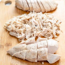 Garlic Herb Poached Chicken Breasts - Video Recipe