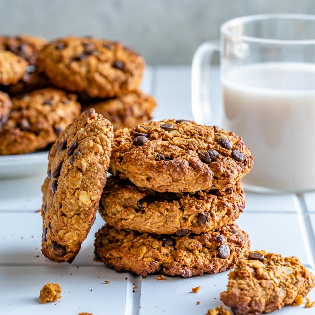 Chocolate Chip Peanut Butter Pumpkin Cookies