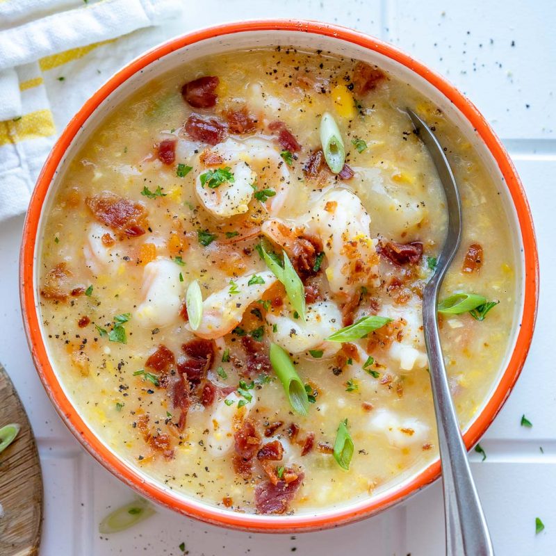 Shrimp Corn Chowder Clean Food Crush 8451