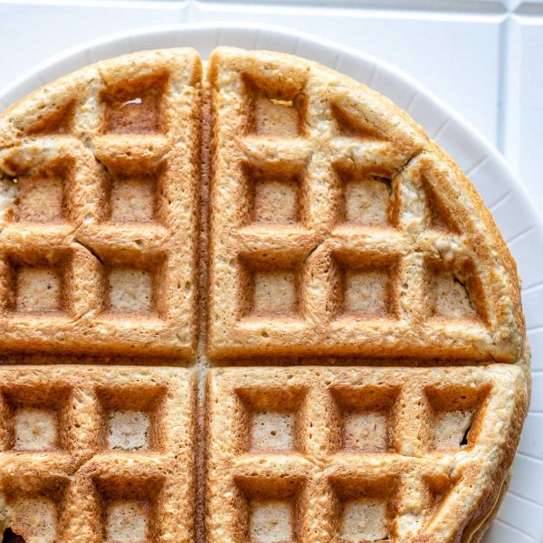 Good Morning Oatmeal Waffles | Clean Food Crush