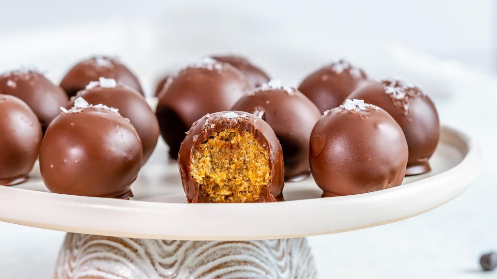 Chocolate Pumpkin Balls