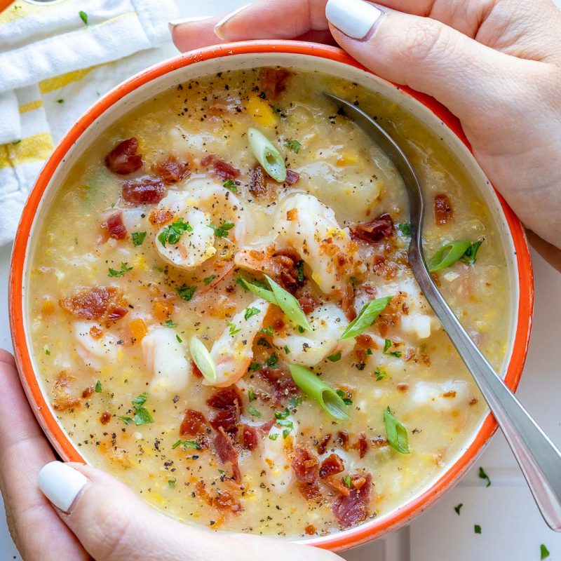 Shrimp Corn Chowder Clean Food Crush
