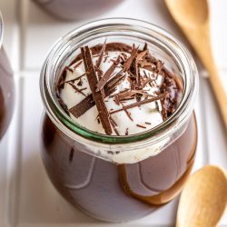 Healthier Chocolate Pudding