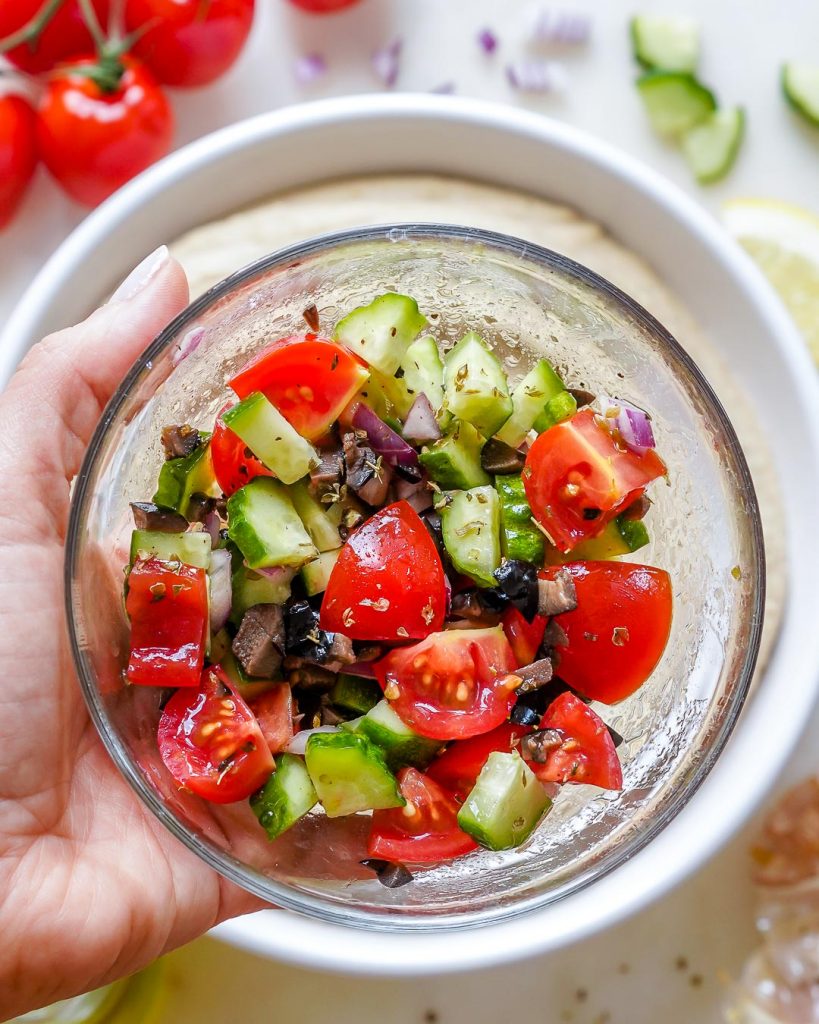 Loaded Roasted Garlic Hummus Greek Style Clean Food Crush