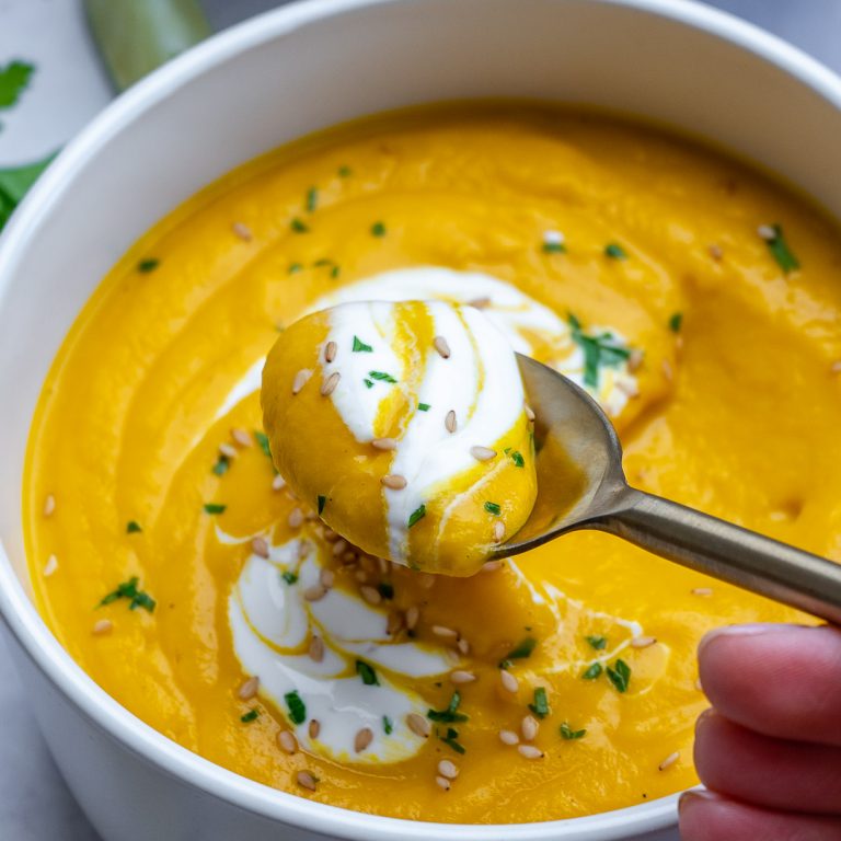 Roasted Carrot Ginger Soup Clean Food Crush