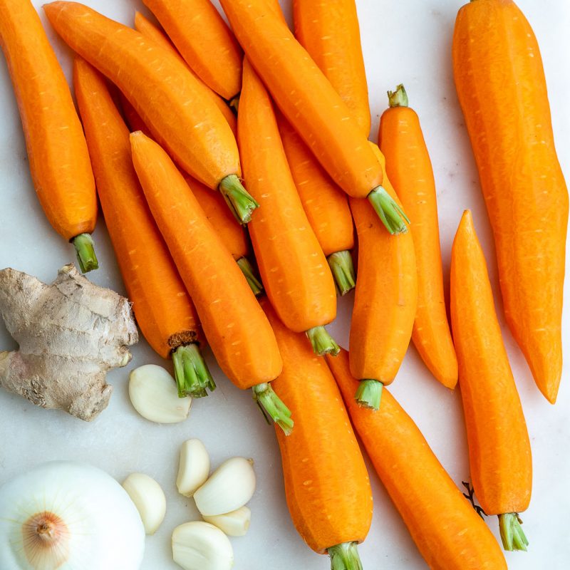 Roasted Carrot Ginger Soup | Clean Food Crush