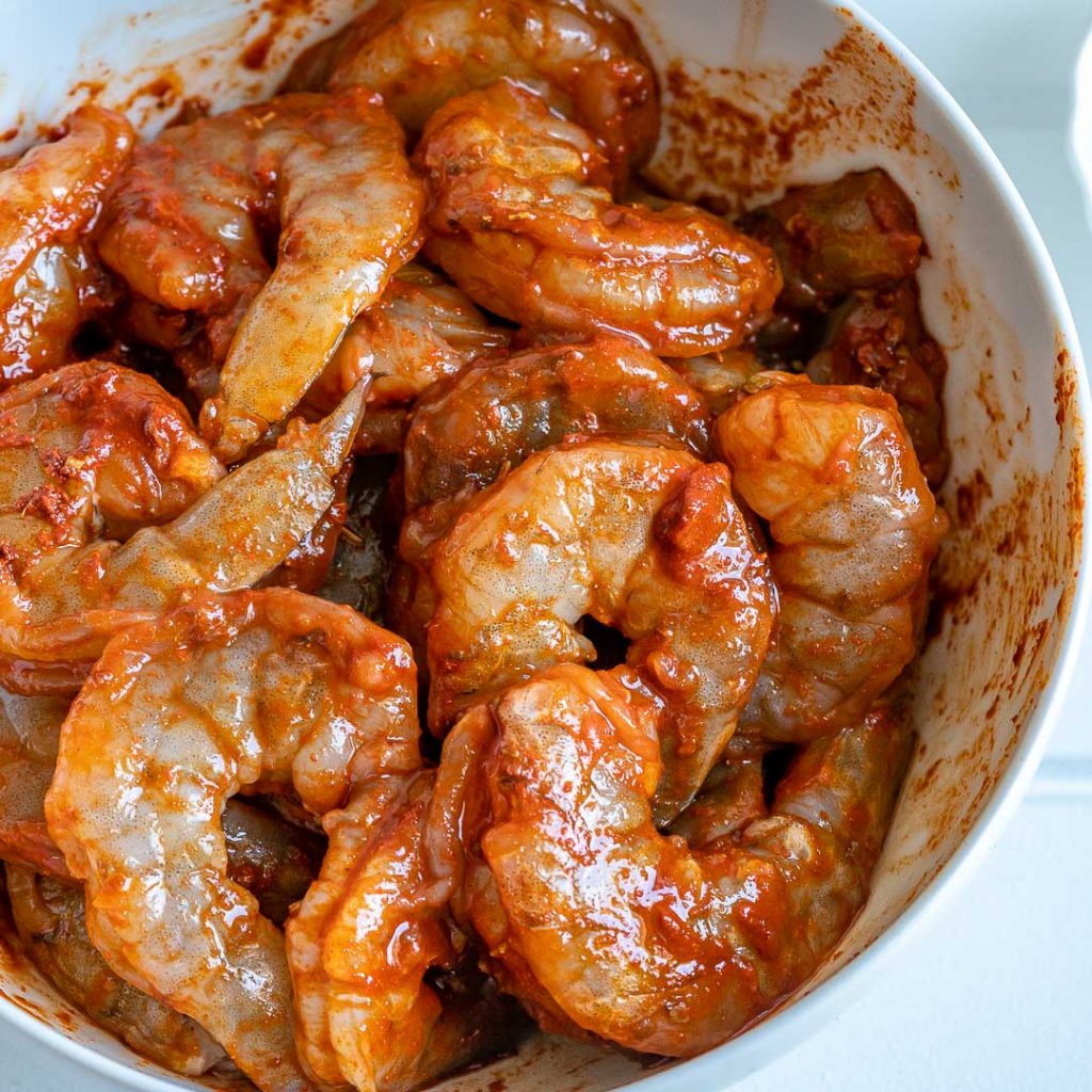 Spicy New Orleans Inspired Shrimp | Clean Food Crush