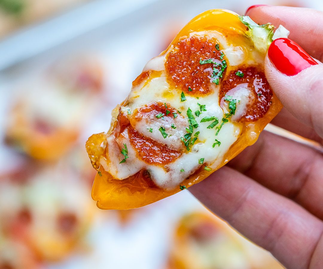 Pepper Pizza Poppers