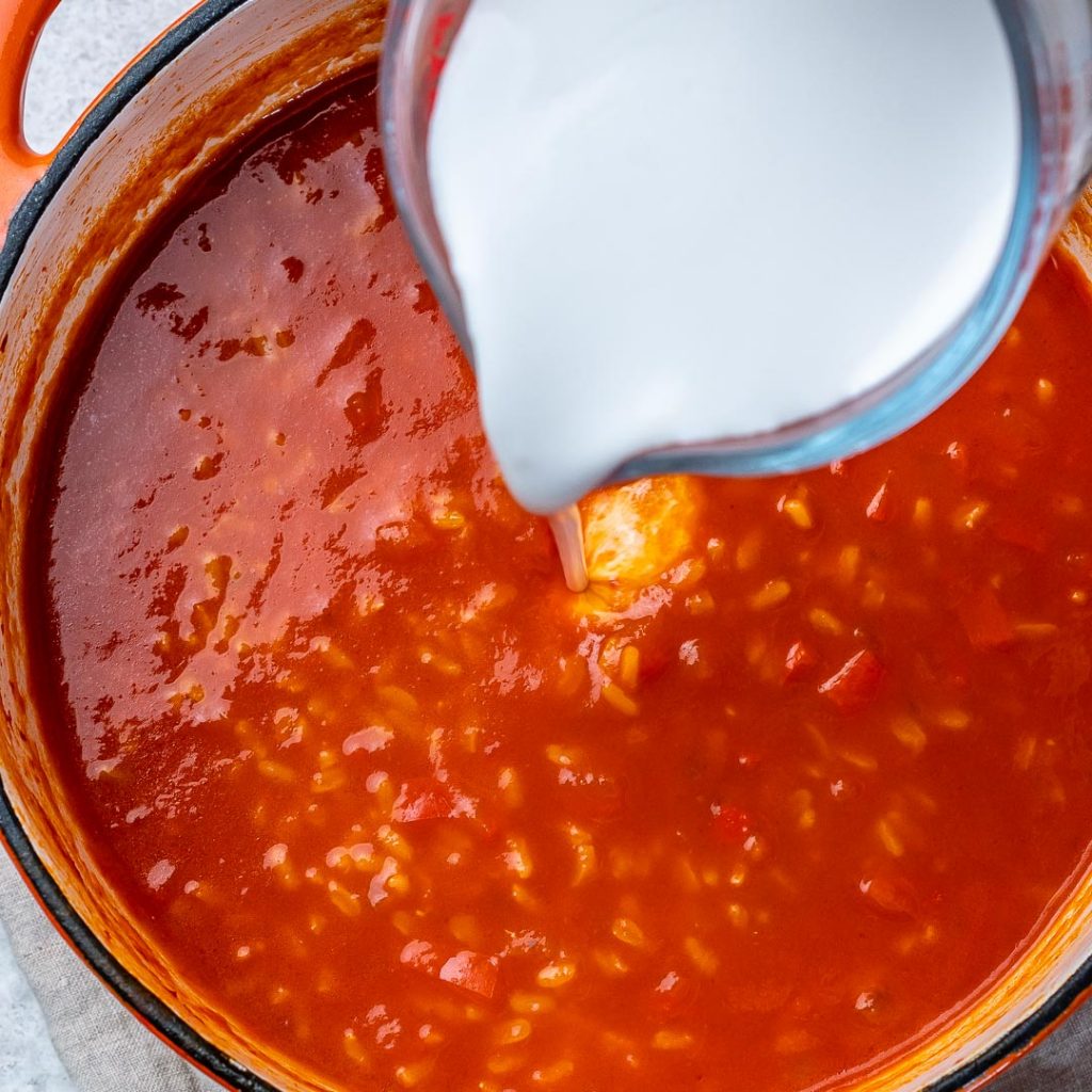 Creamy Shrimp + Rice Soup | Clean Food Crush