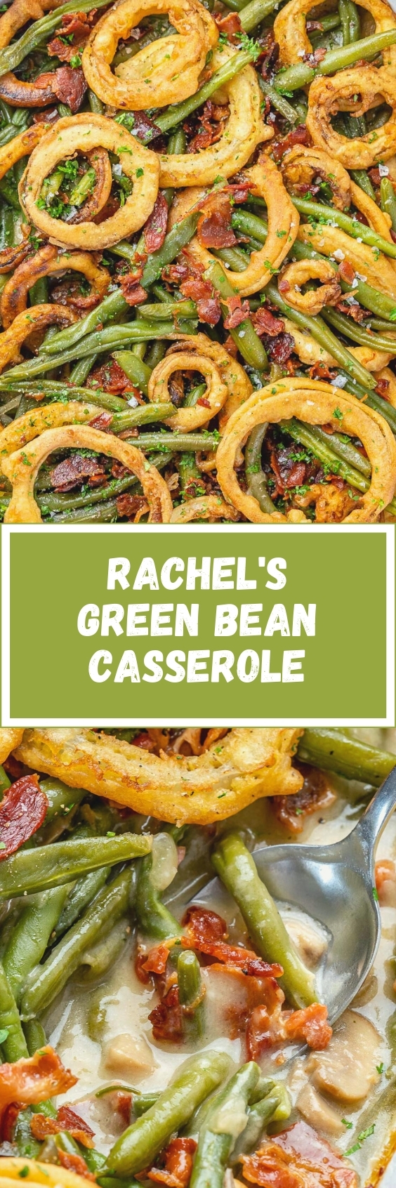 Rachel’s Homemade Green Bean Casserole | Clean Food Crush