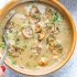 Slow Cooker Creamy Mushroom Soup | Clean Food Crush