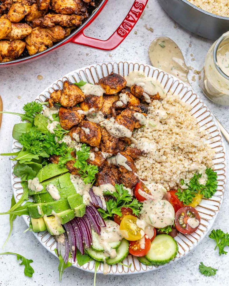 Honey Chipotle Chicken Bowls Clean Food Crush