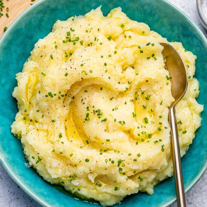 Parsnip Mashed Potatoes | Clean Food Crush