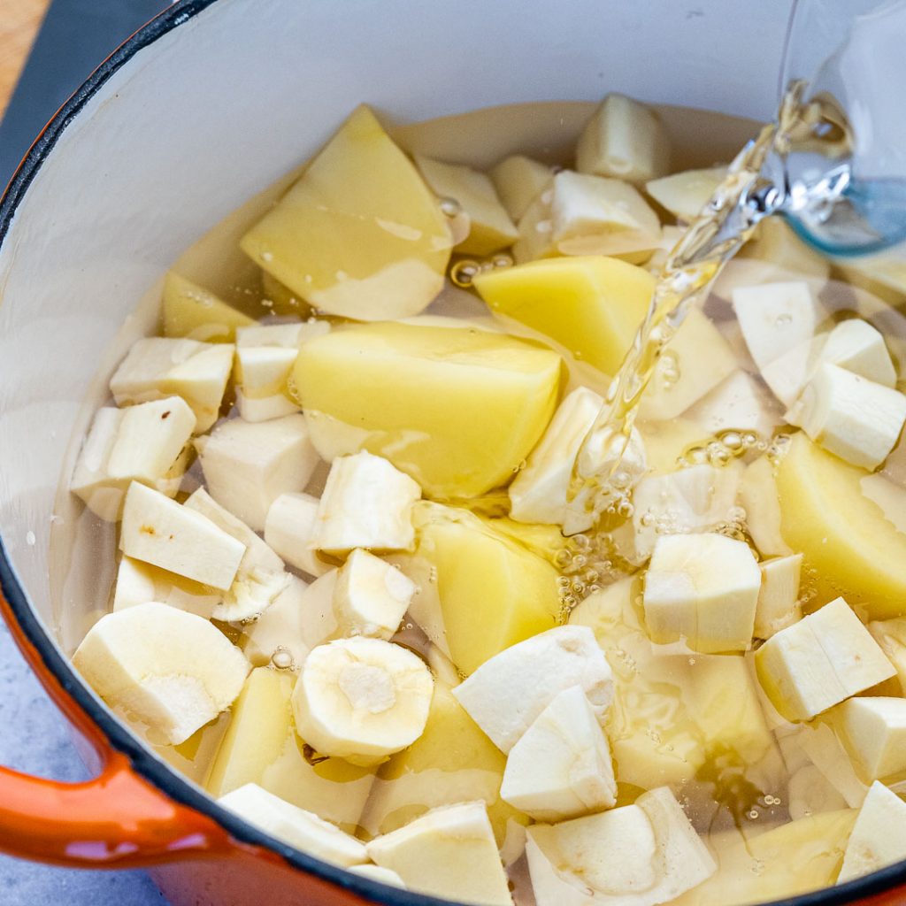 Parsnip Mashed Potatoes | Clean Food Crush