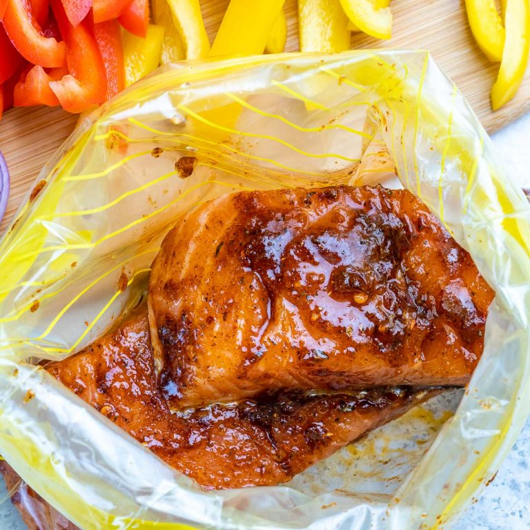 Baked Salmon Fajitas Clean Food Crush