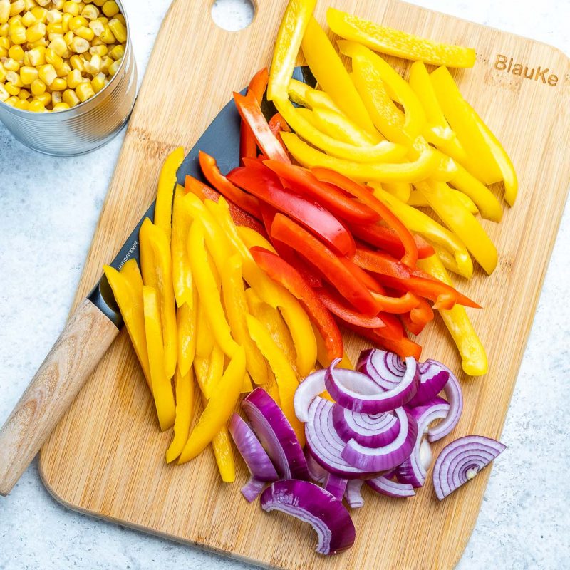 Baked Salmon Fajitas Clean Food Crush