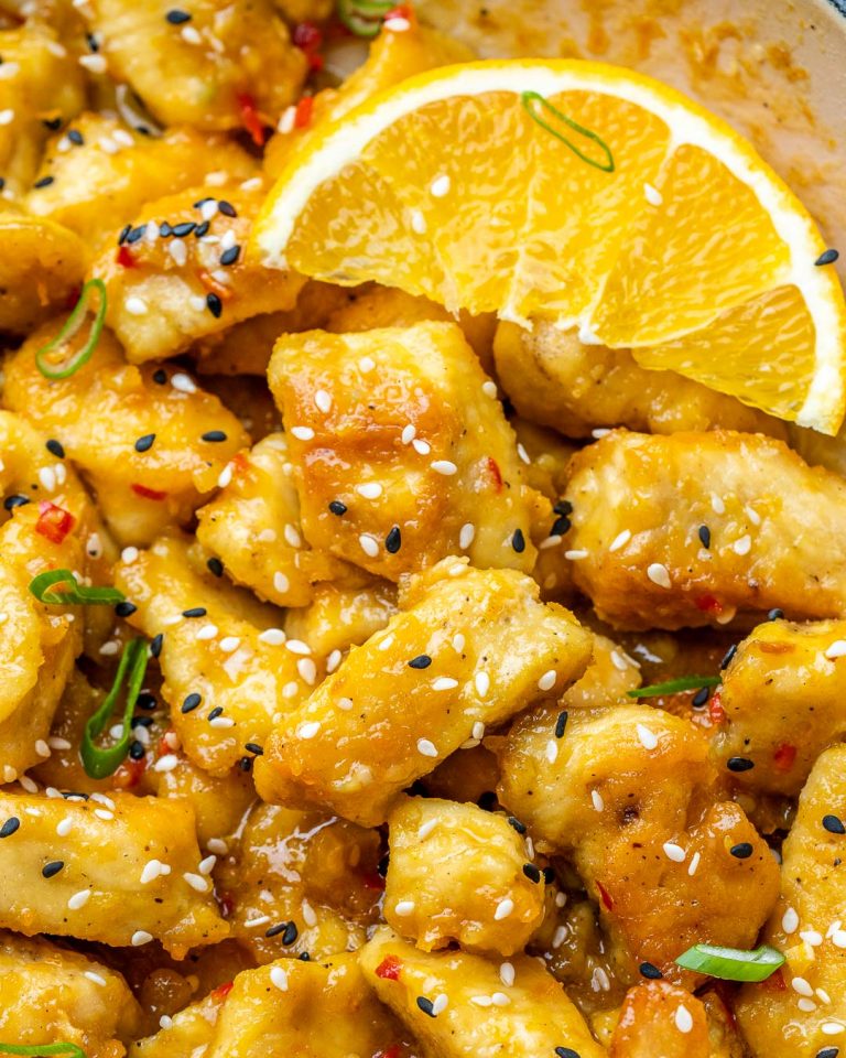 Easy Orange Chicken Skillet | Clean Food Crush