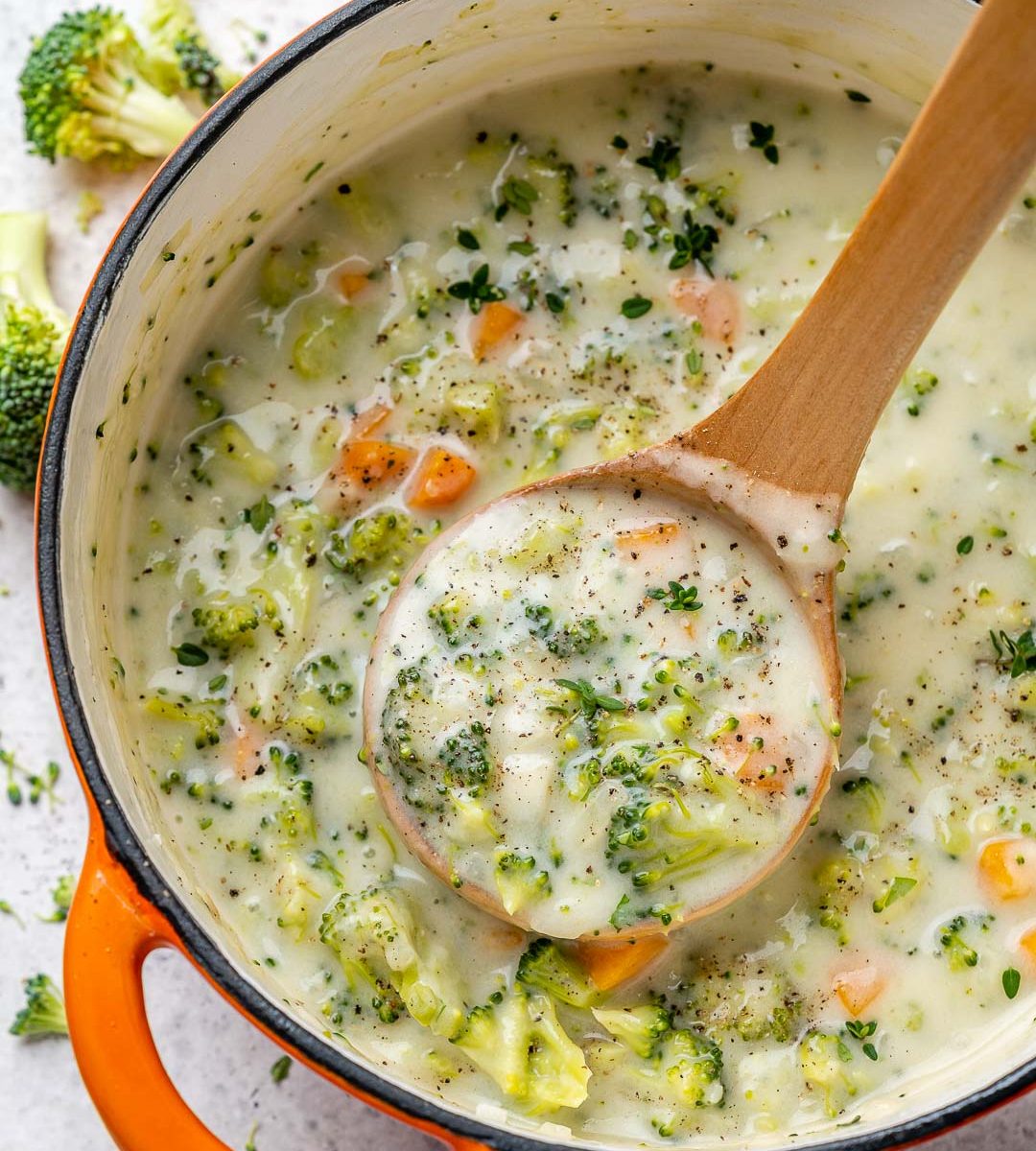 Creamy Broccoli Soup | Clean Food Crush