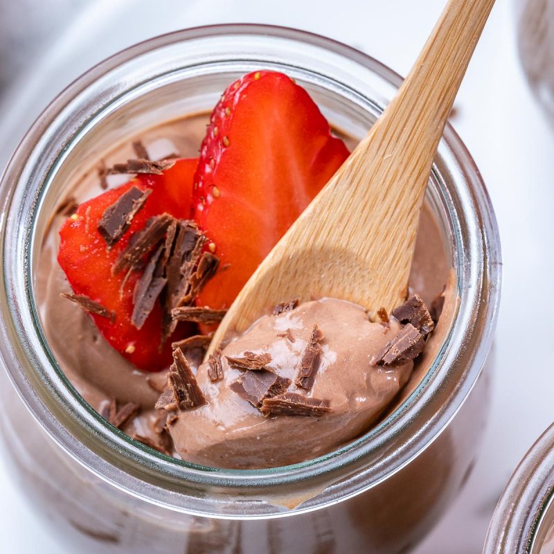 Greek Yogurt Chocolate Mousse Clean Food Crush