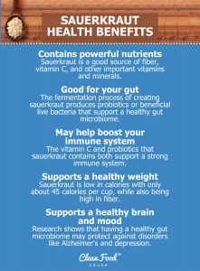 sauerkraut benefits