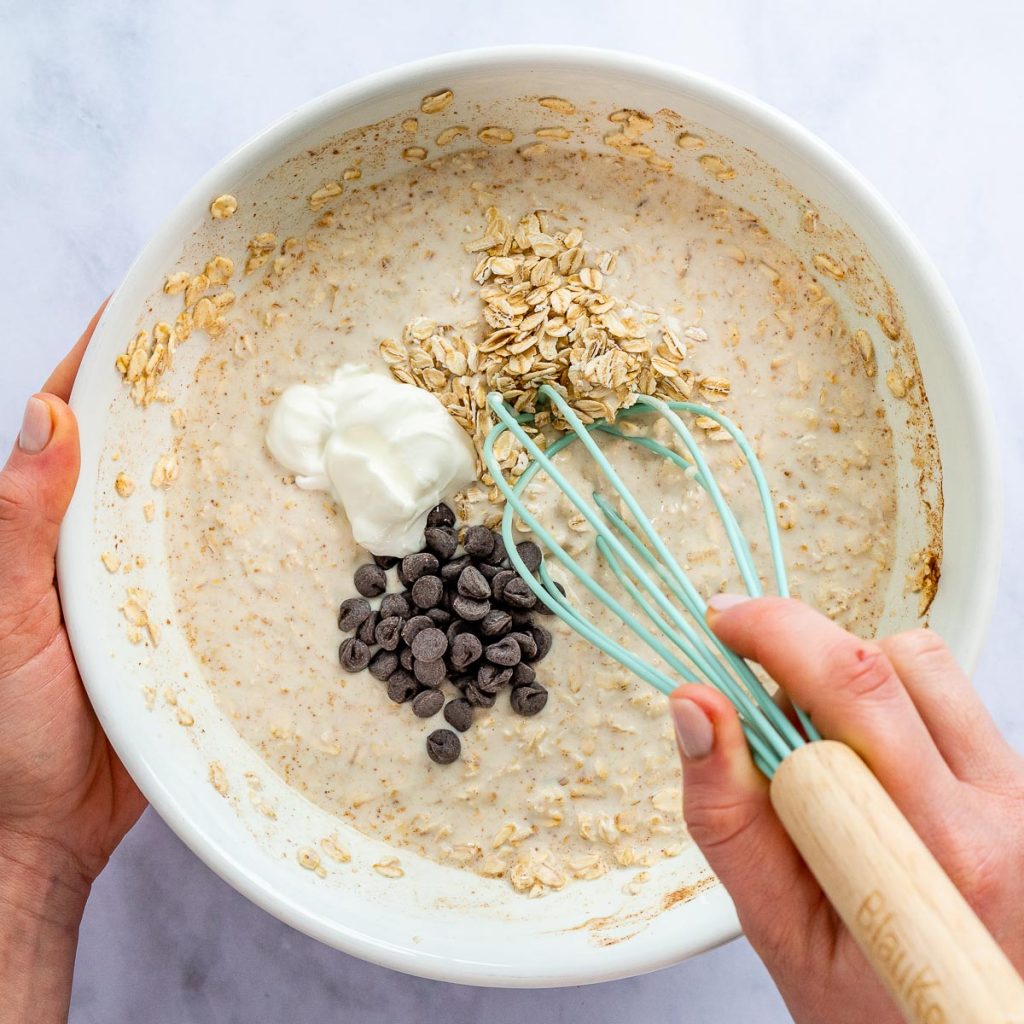 Chocolate Chip Cookie Dough Overnight Oatmeal Clean Food Crush