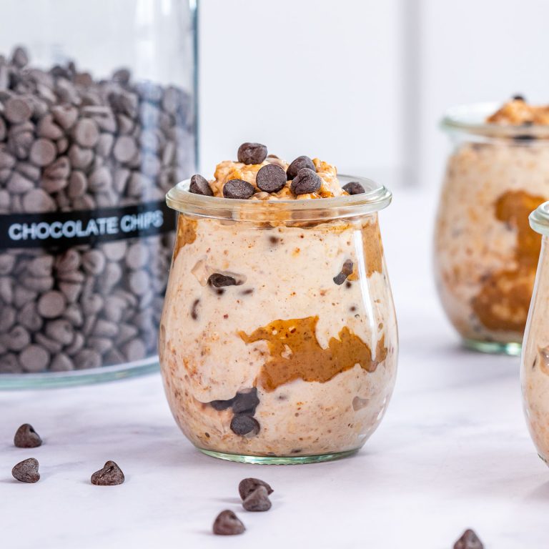 Chocolate Chip Cookie Dough Overnight Oatmeal Clean Food Crush