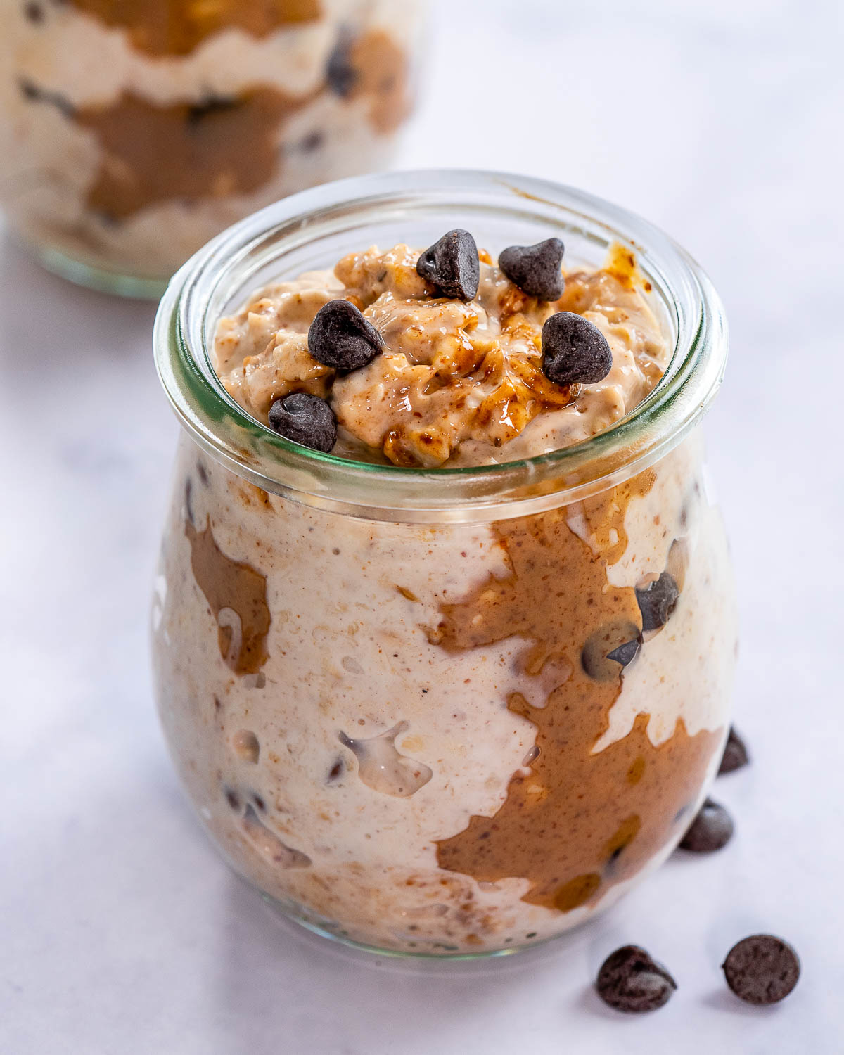 Cookie Dough Overnight Oats - Fresh Apron