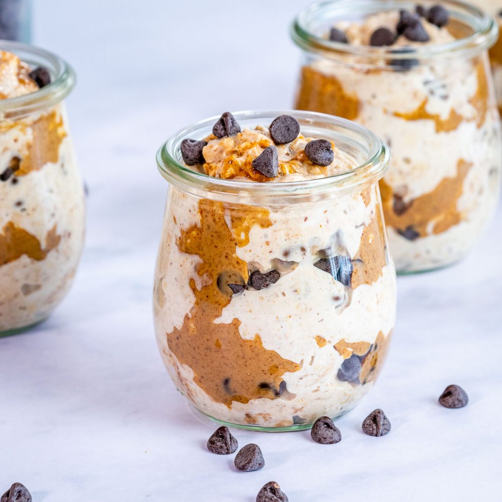 Chocolate Chip Cookie Dough Overnight Oatmeal Clean Food Crush
