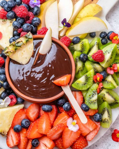 Chocolate Fondue | Clean Food Crush